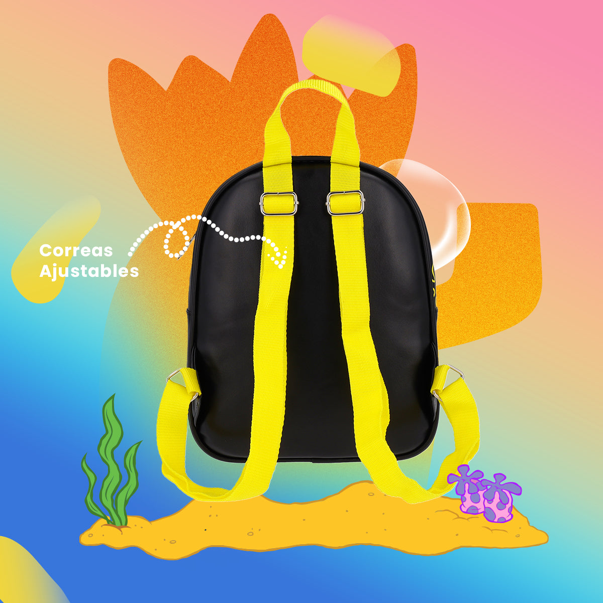 Mini Mochila Bob Esponja "Im Ready" Edicion Limitada