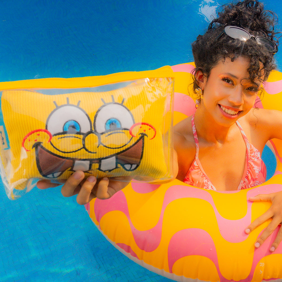 Estuche Bob Esponja Amarillo