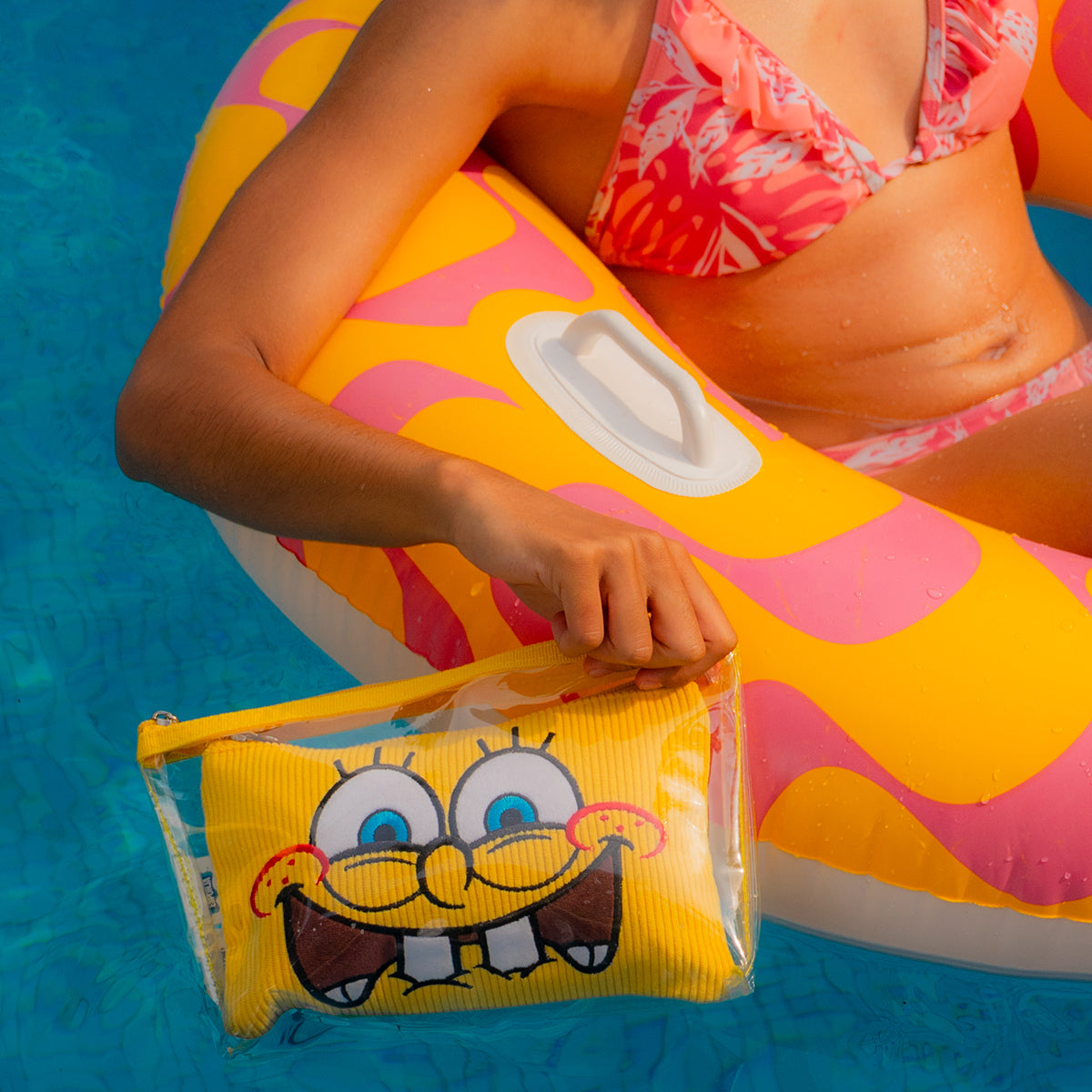 Estuche Bob Esponja Amarillo