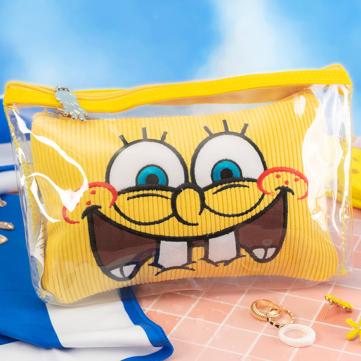 Estuche Bob Esponja Amarillo