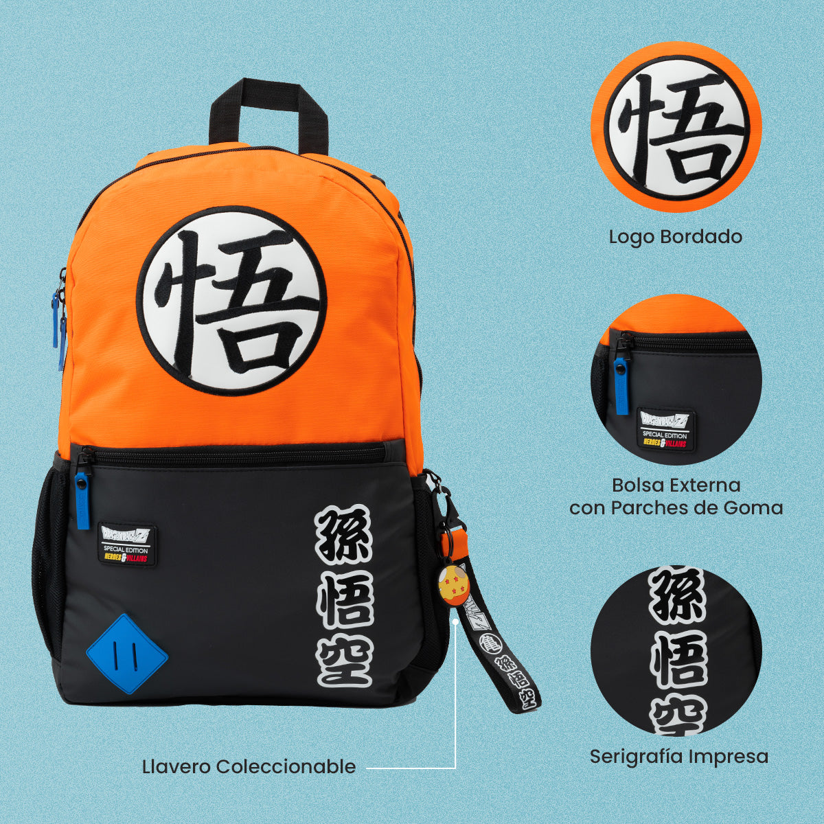 Mochila Dragon Ball Z Goku Classic