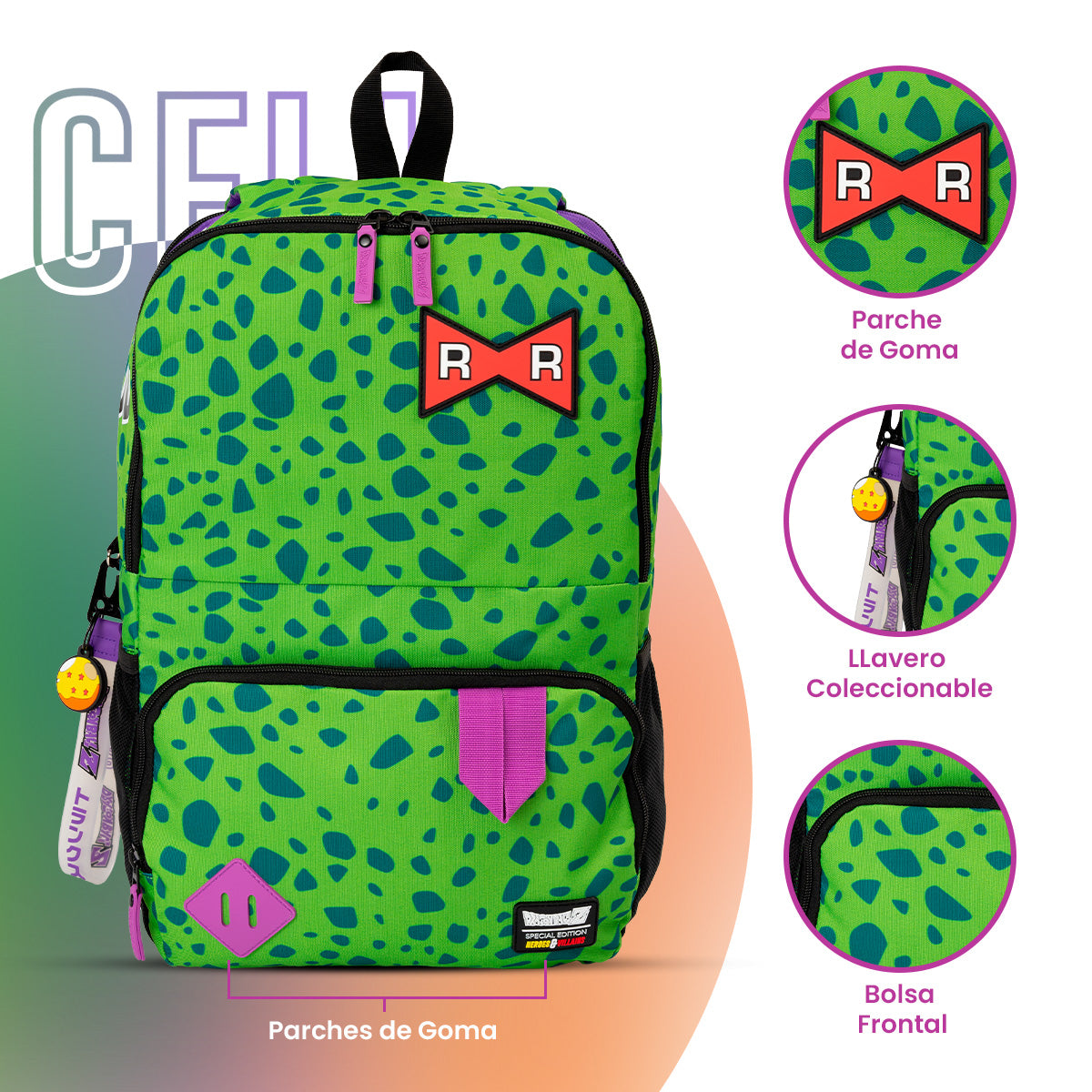 Mochila Dragon Ball Z Trunks del Futuro