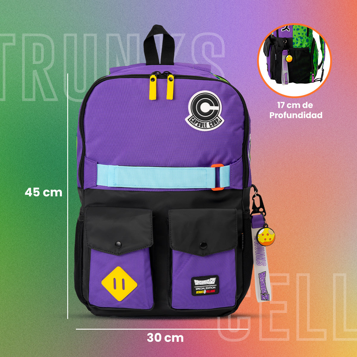 Mochila Dragon Ball Z Trunks del Futuro