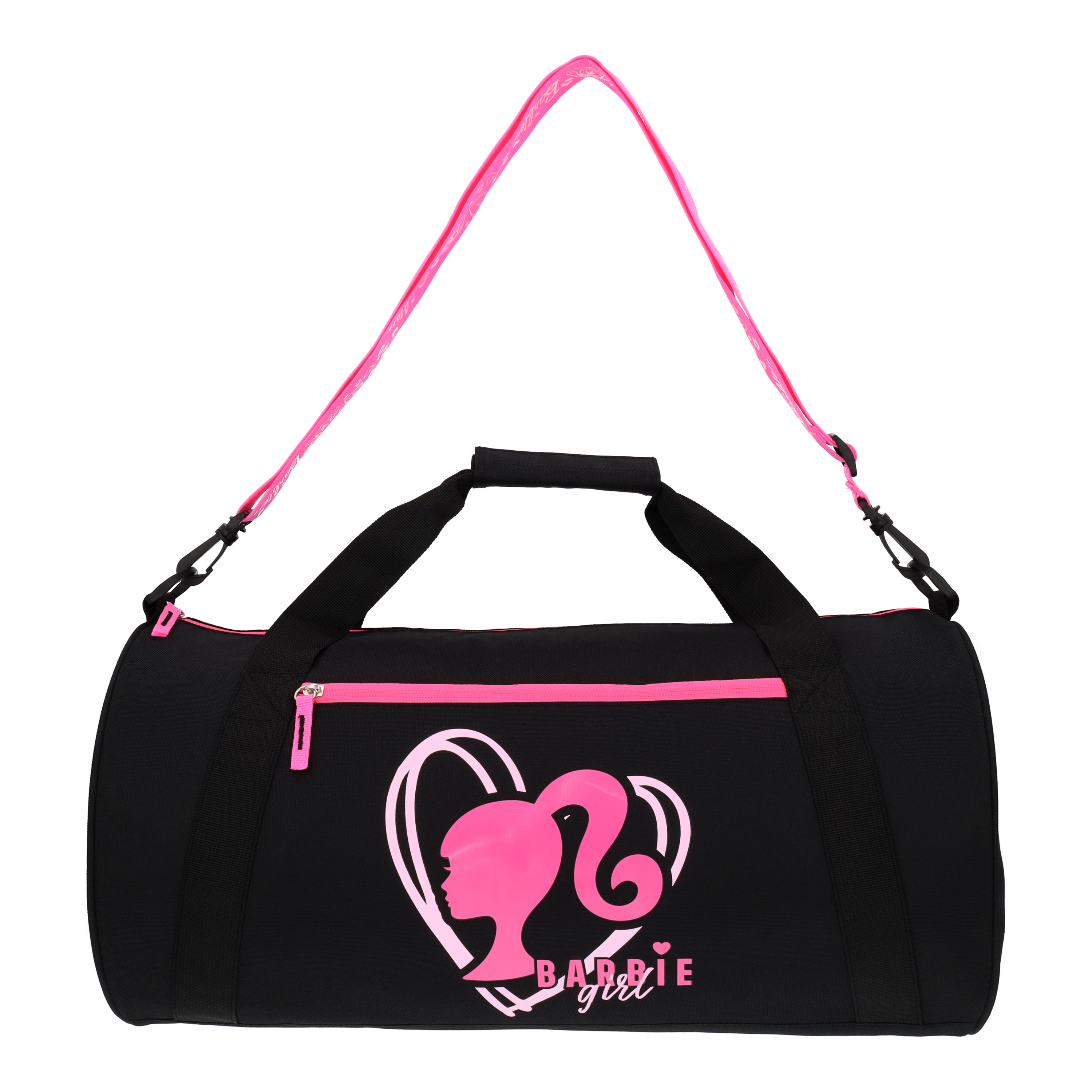 Bolso Deportivo Barbie Negro y Rosa
