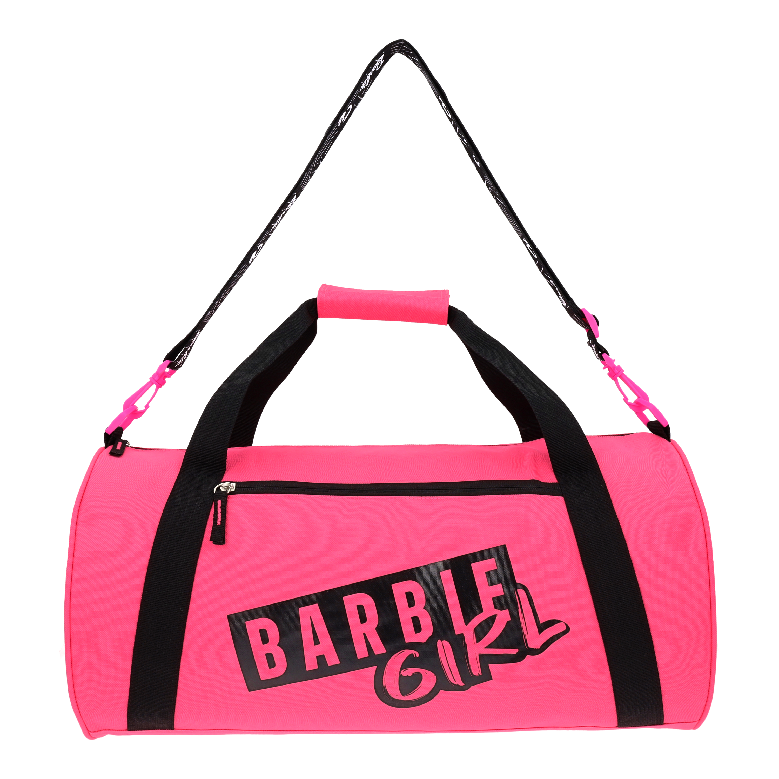 Bolso Deportivo Barbie Rosa y Negro