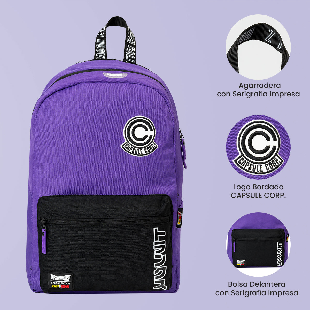 Mochila Dragon Ball Z Trunks del Futuro