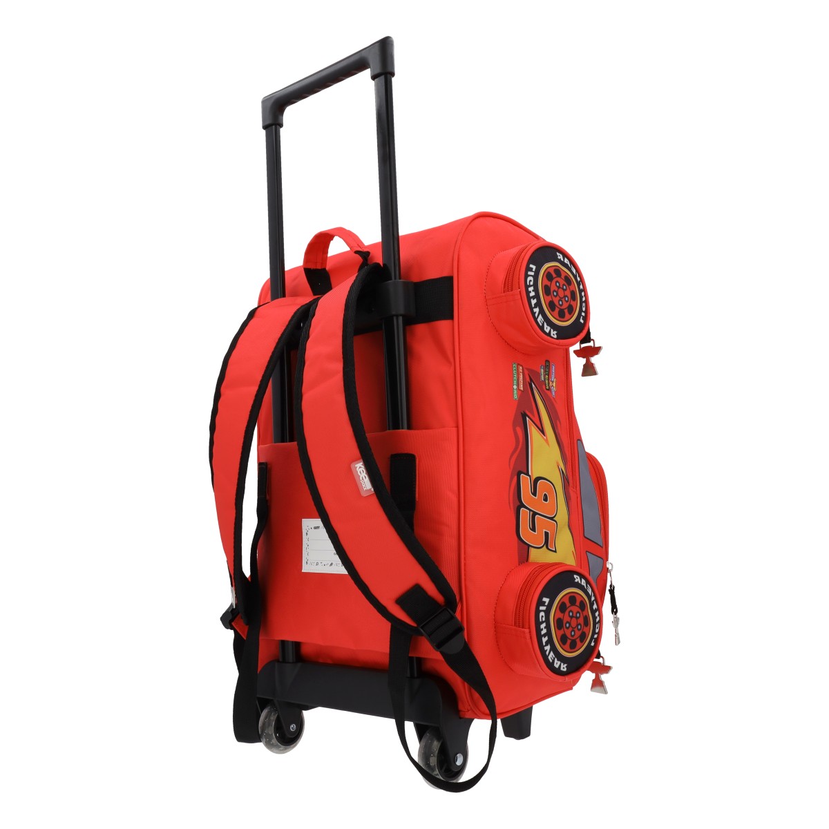 Mochila Escolar con Carrito Rayo McQueen Edición 30