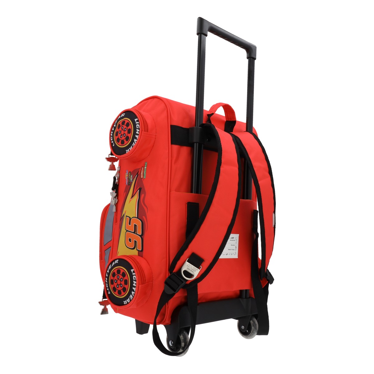 Mochila Escolar con Carrito Rayo McQueen Edición 30