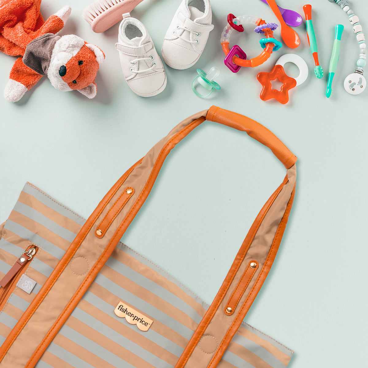 Pañalera fisher Price Premium Edition