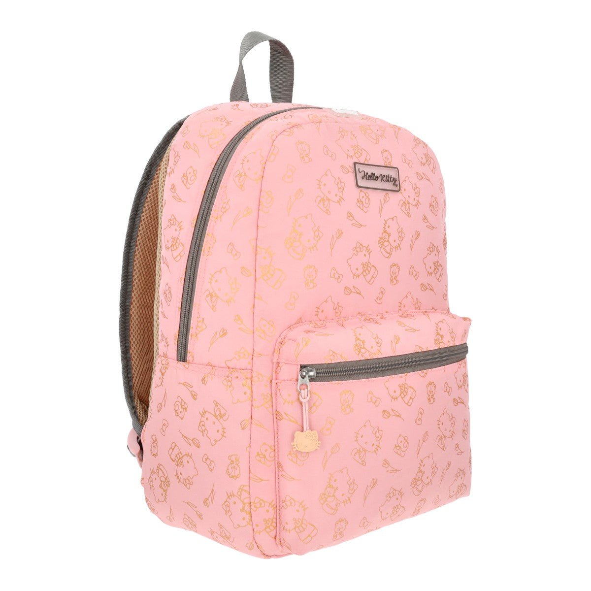 Mochila Hello Kitty Golden Pink 006