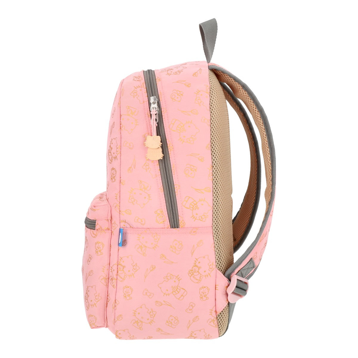 Mochila Hello Kitty Golden Pink 006