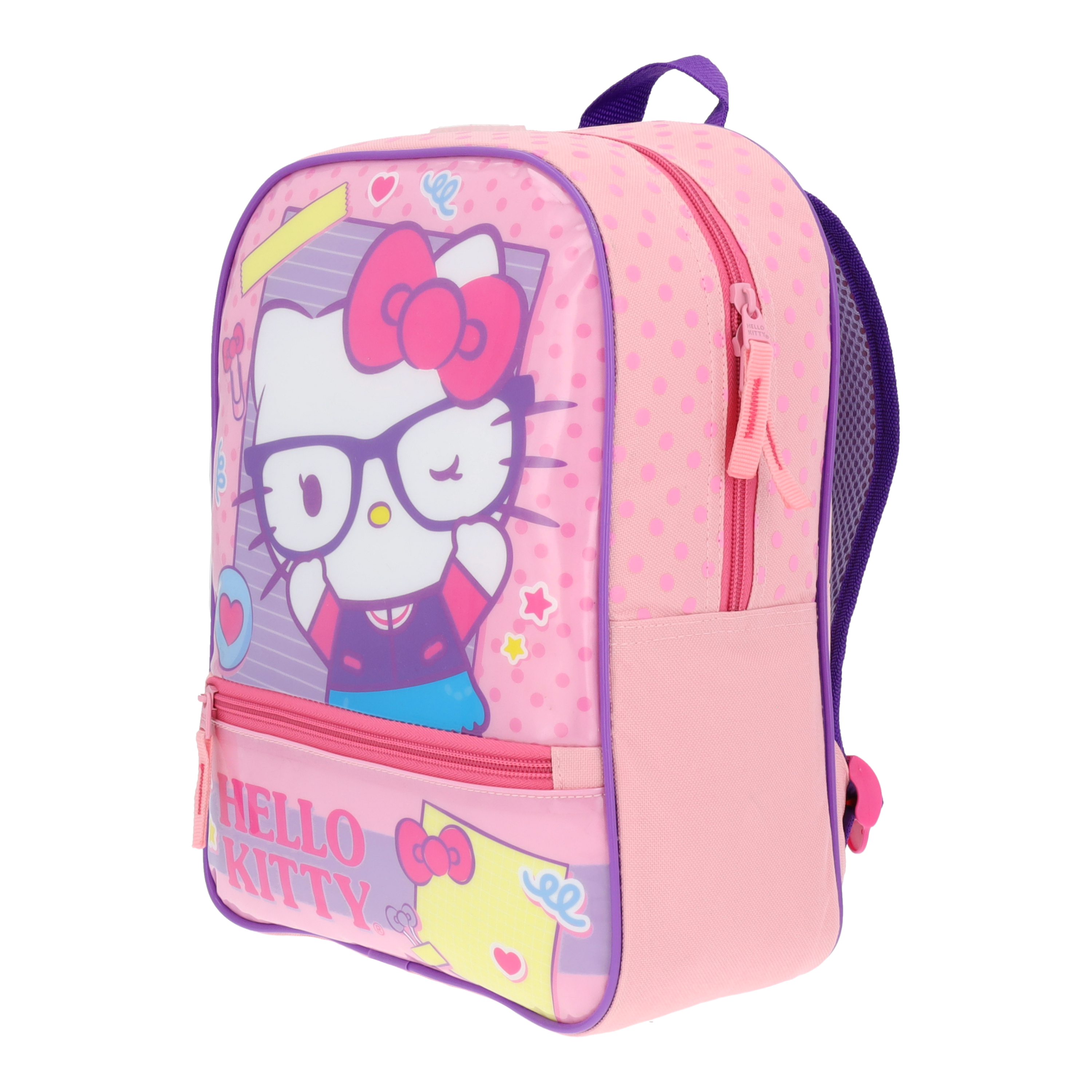 Mochila Escolar Hello Kitty Gafas Edición 15