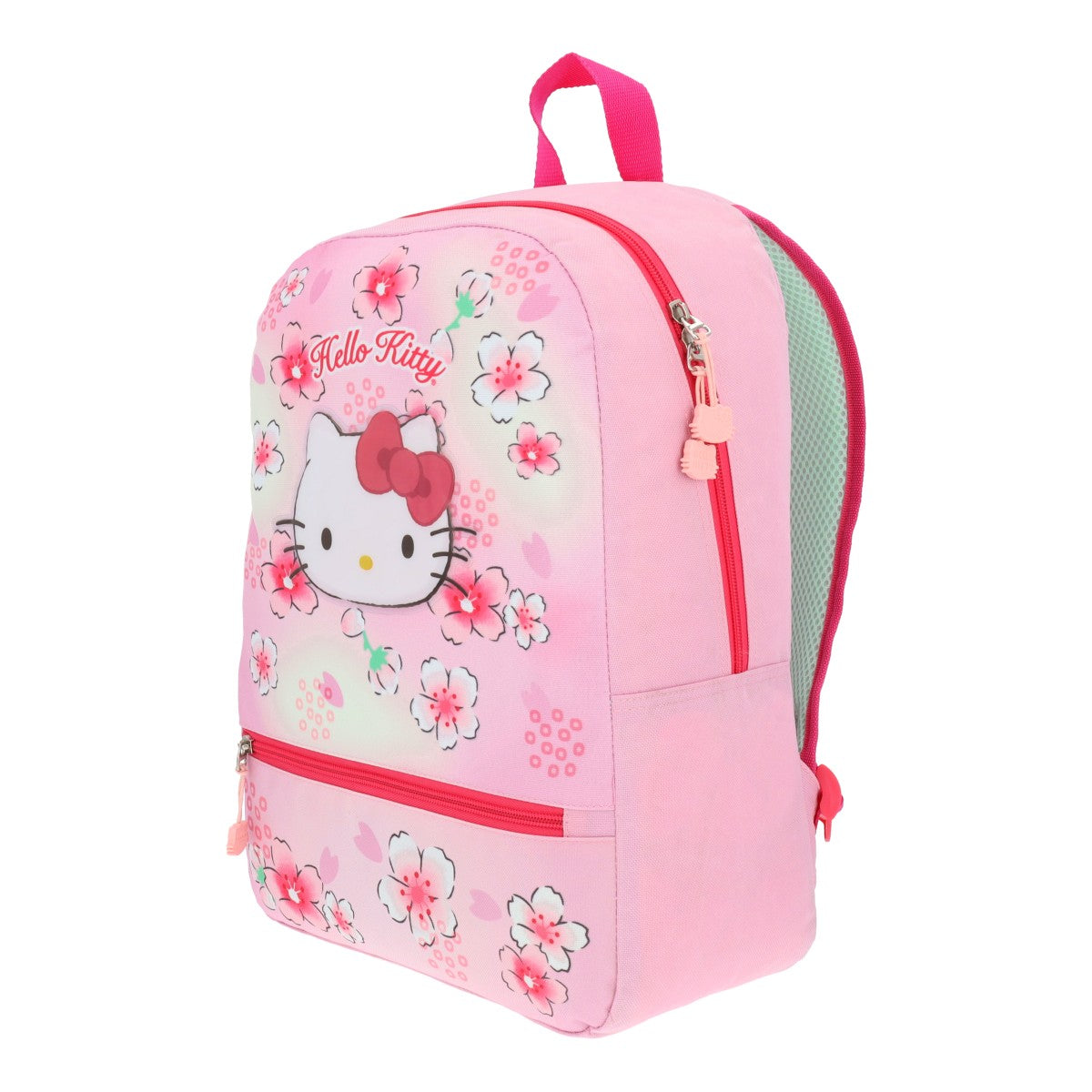 Mochila Escolar Hello Kitty Diseño Floral Edición 27