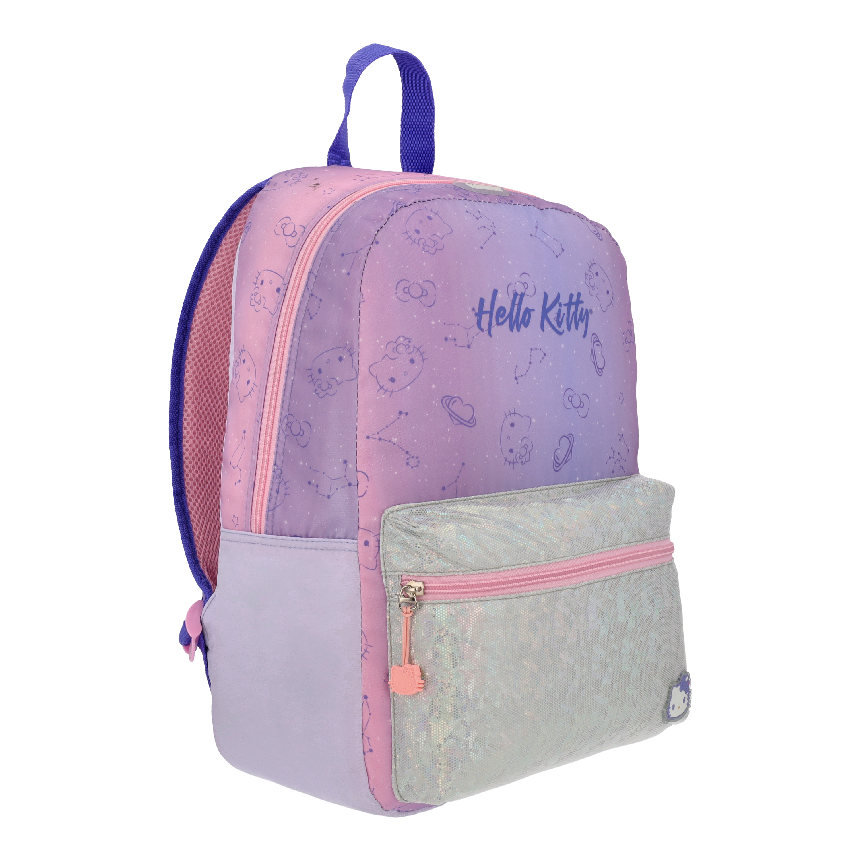 Mochila Escolar Helllo Kitty Galactic Glitter Edición 30