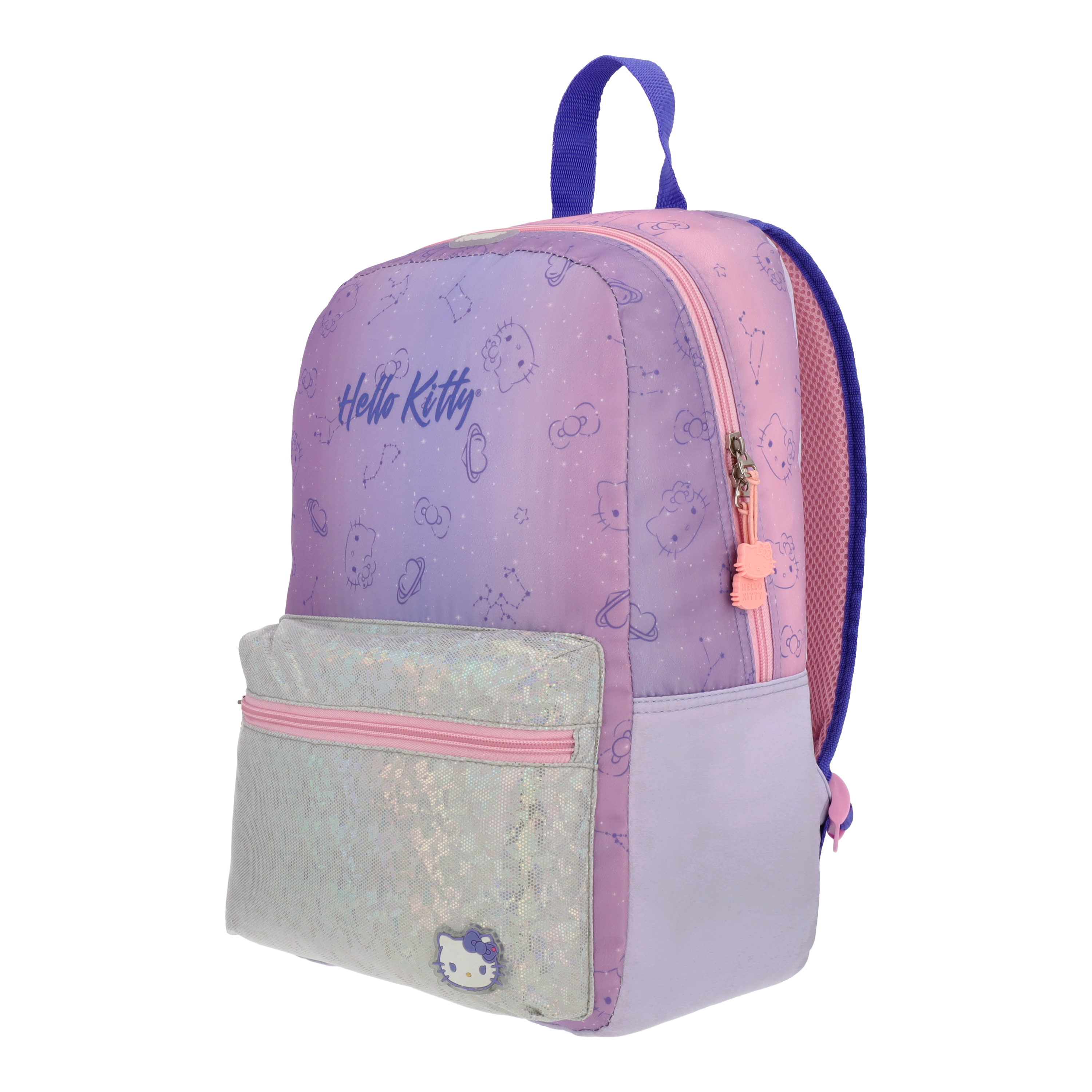 Mochila Escolar Helllo Kitty Galactic Glitter Edición 30