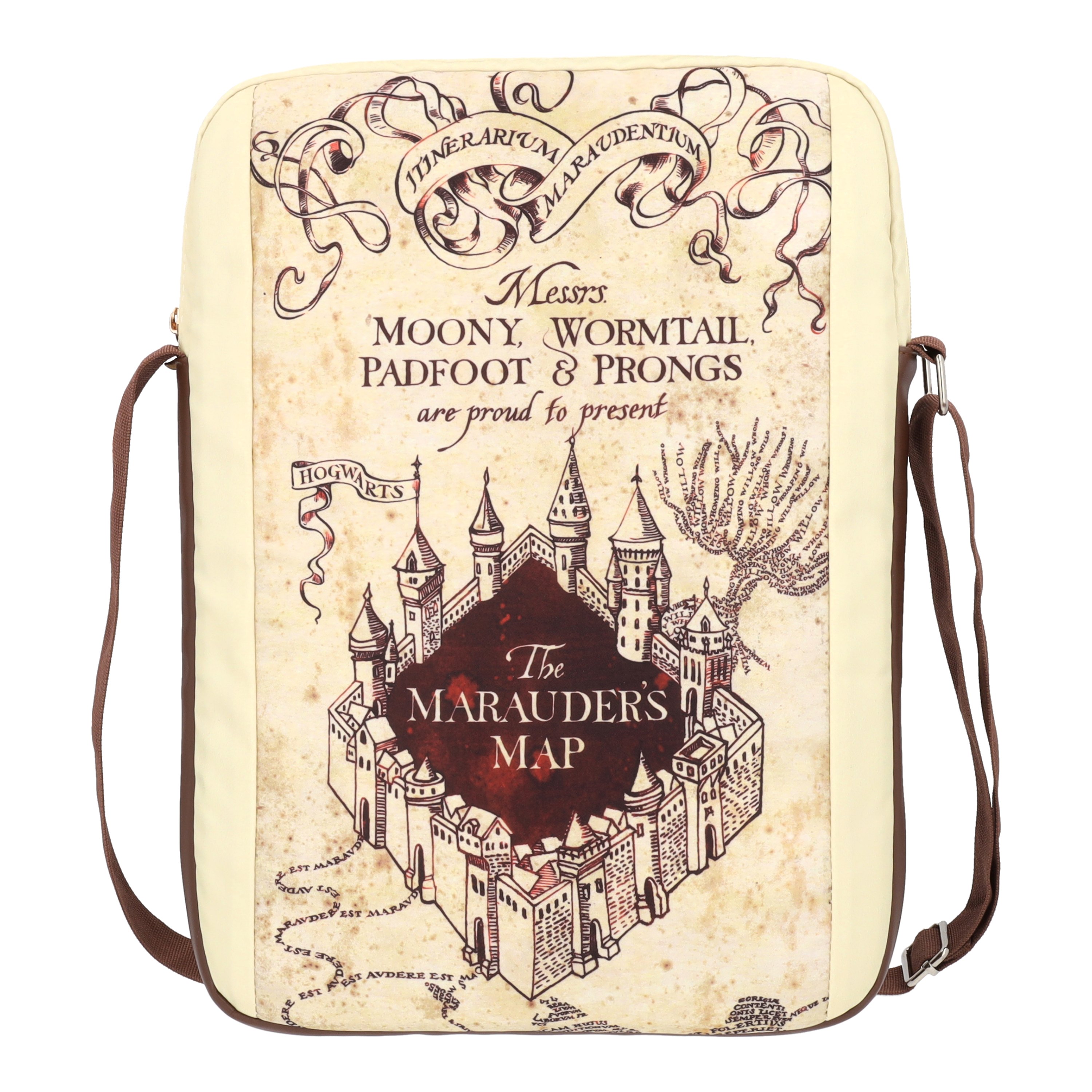 Maleton Portafolio Harry Potter Mapa de Hogwags - Edición Limitada