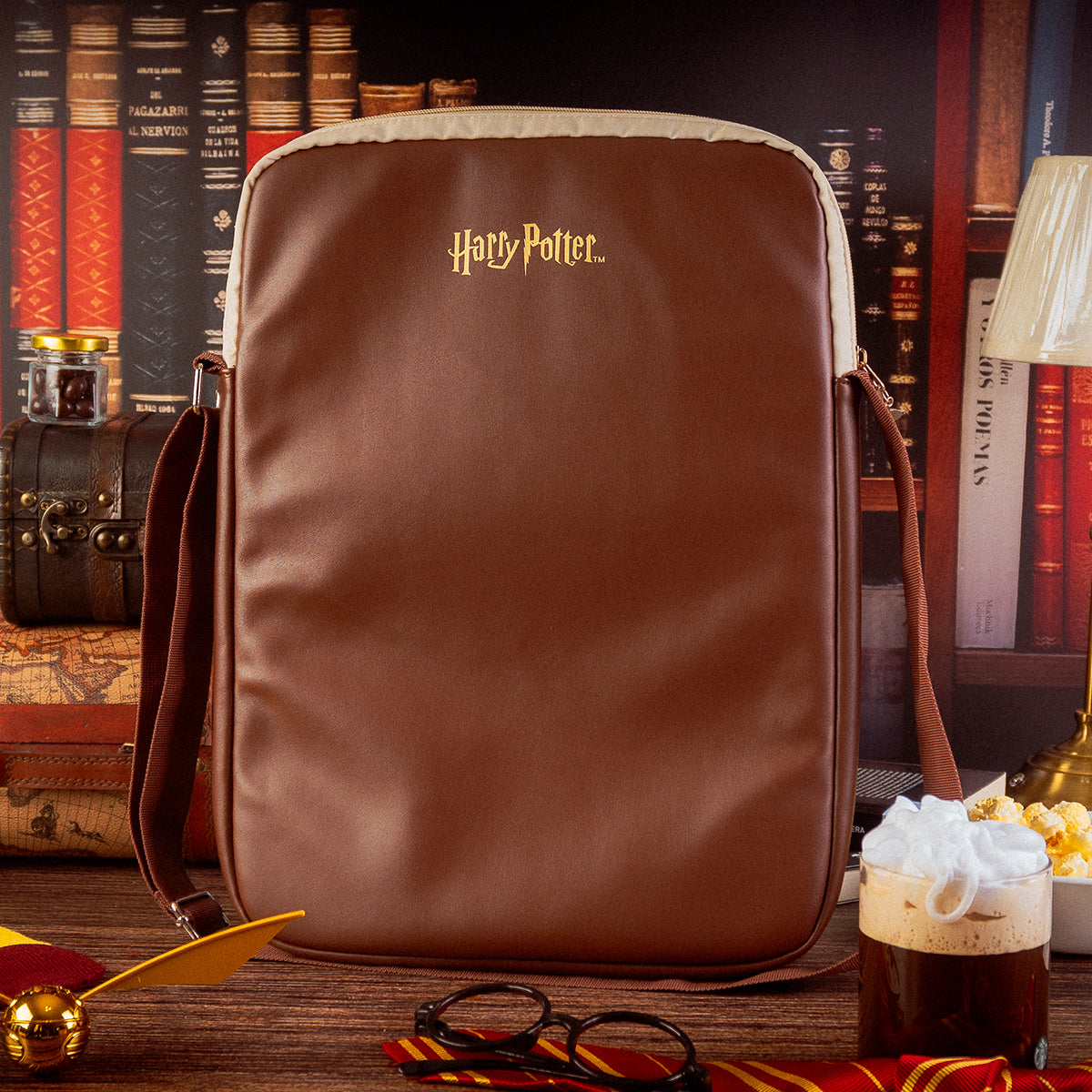 Maleton Portafolio Harry Potter Mapa de Hogwags - Edición Limitada