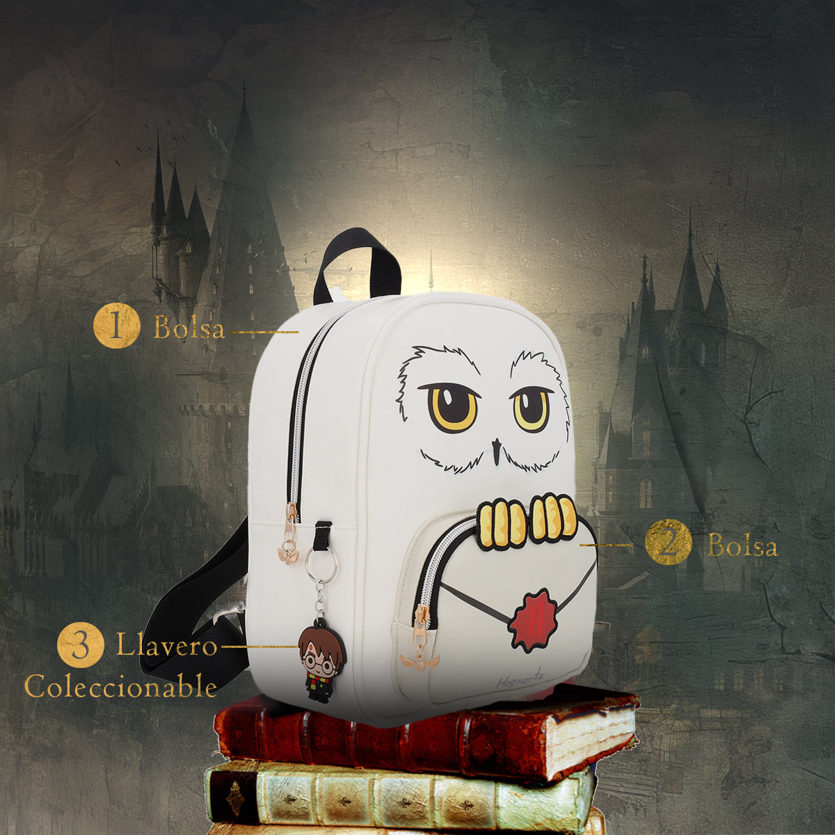 Mini mochila Lechusa Harry Potter Edición Limitada