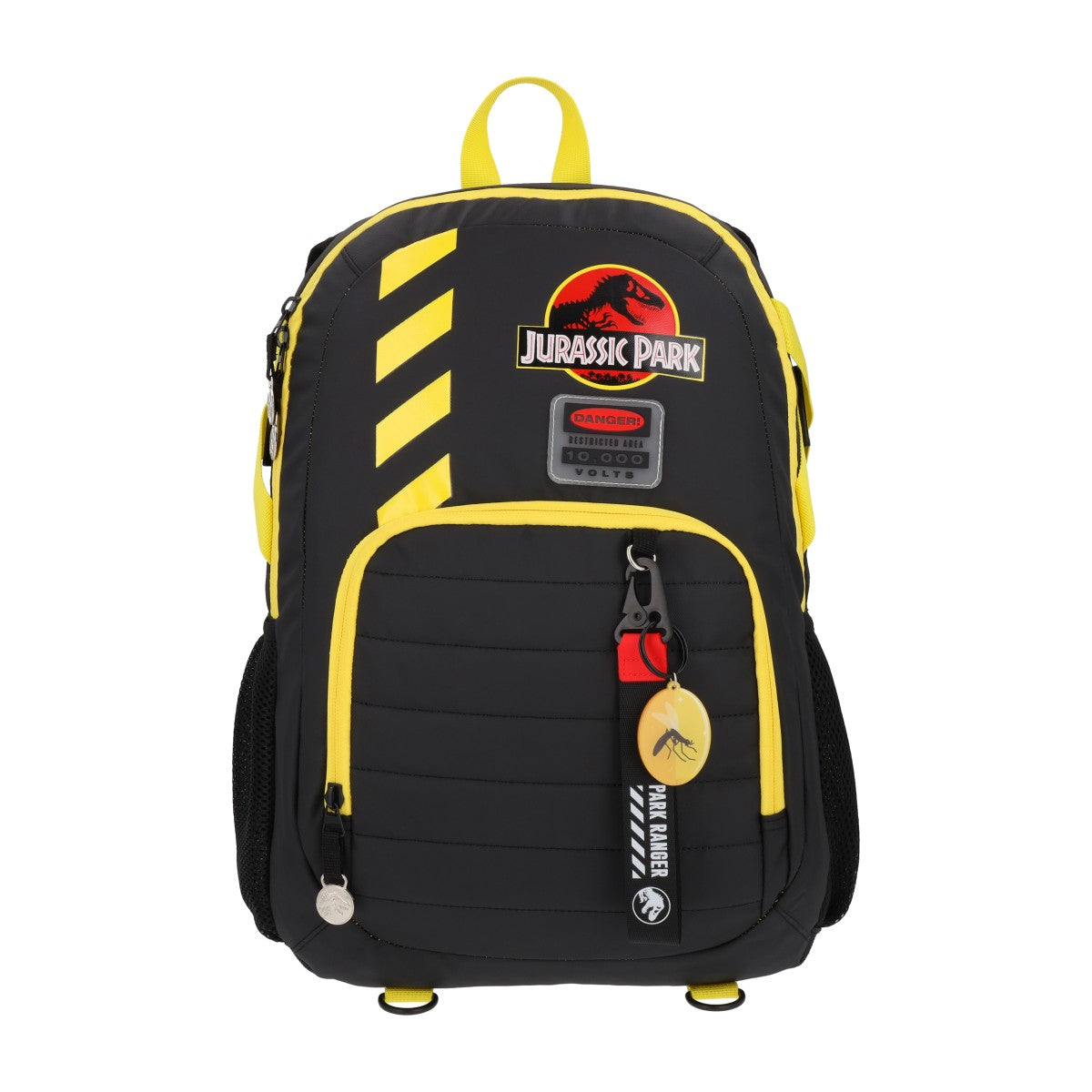 Mochila Jurassic Park Warning Yellow