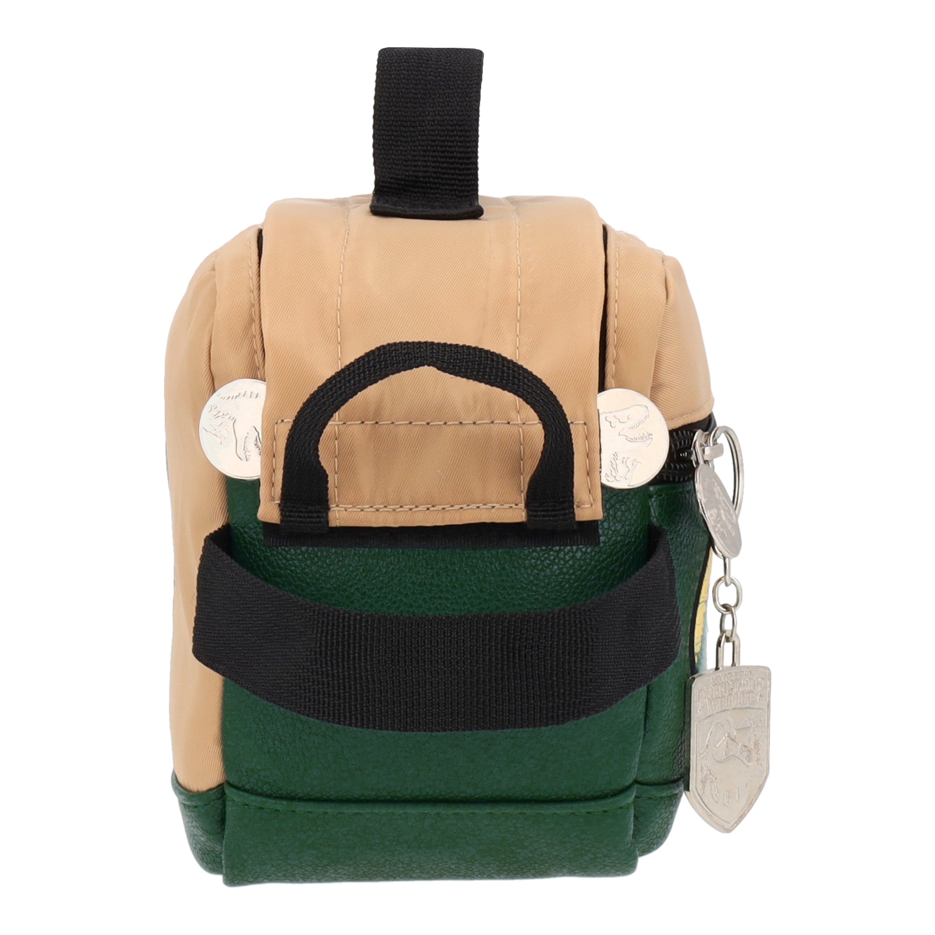 Estuche Jurassic World Verde y Beige