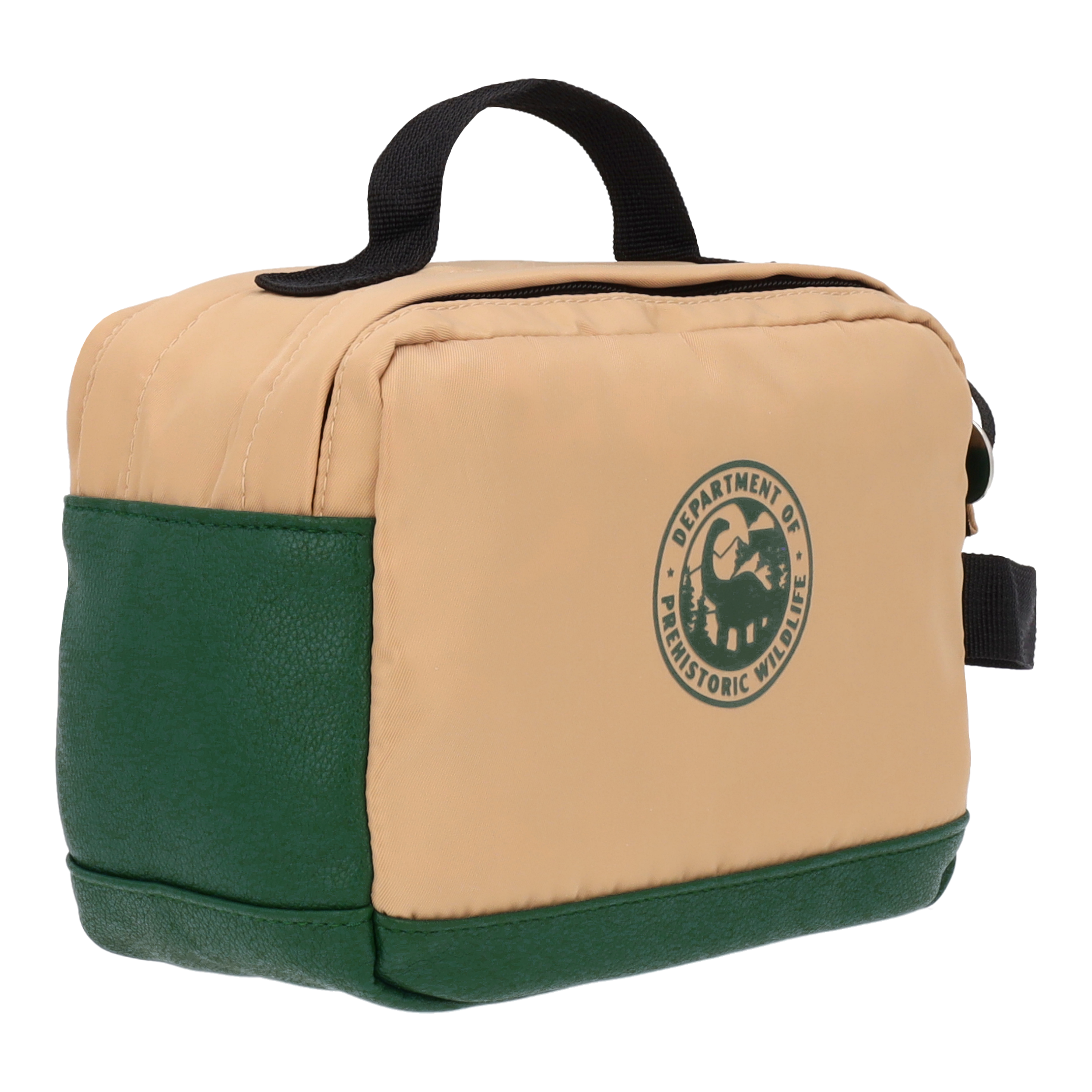 Estuche Jurassic World Verde y Beige