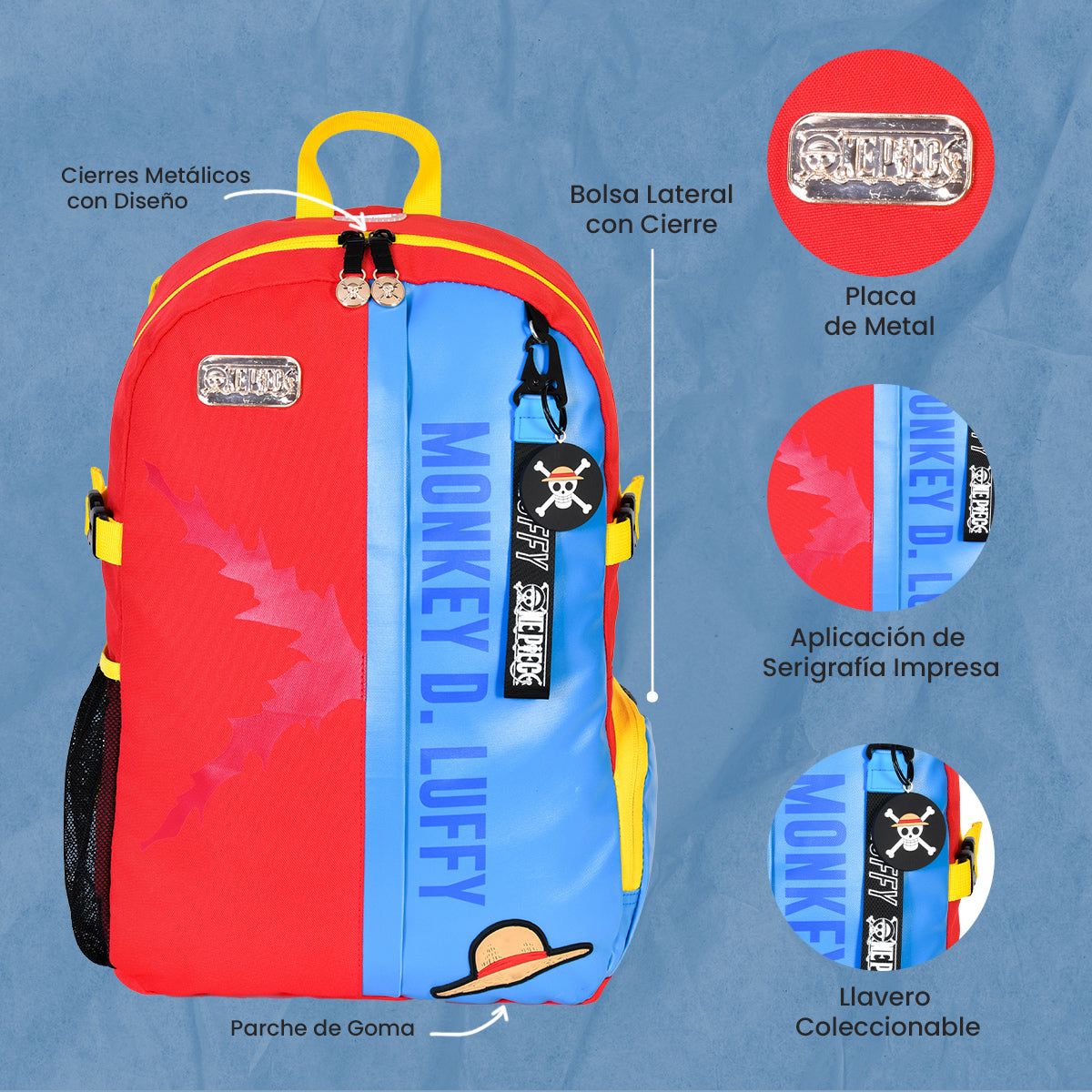 Mochila Luffy One Piece - Edición Limitada