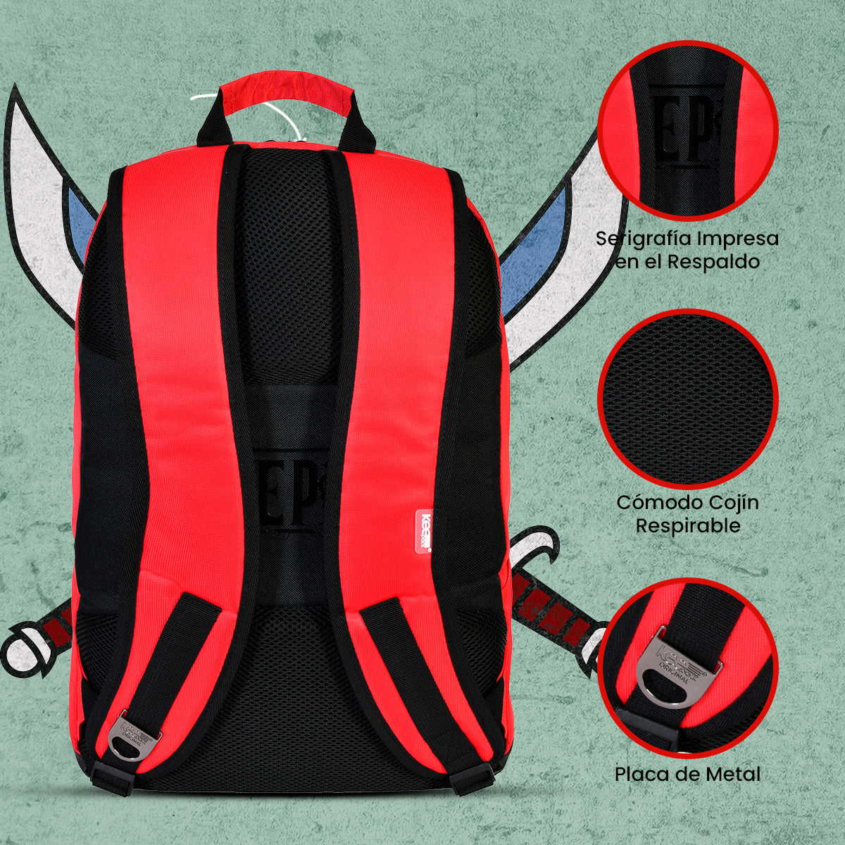 Mochila Shanks One Piece