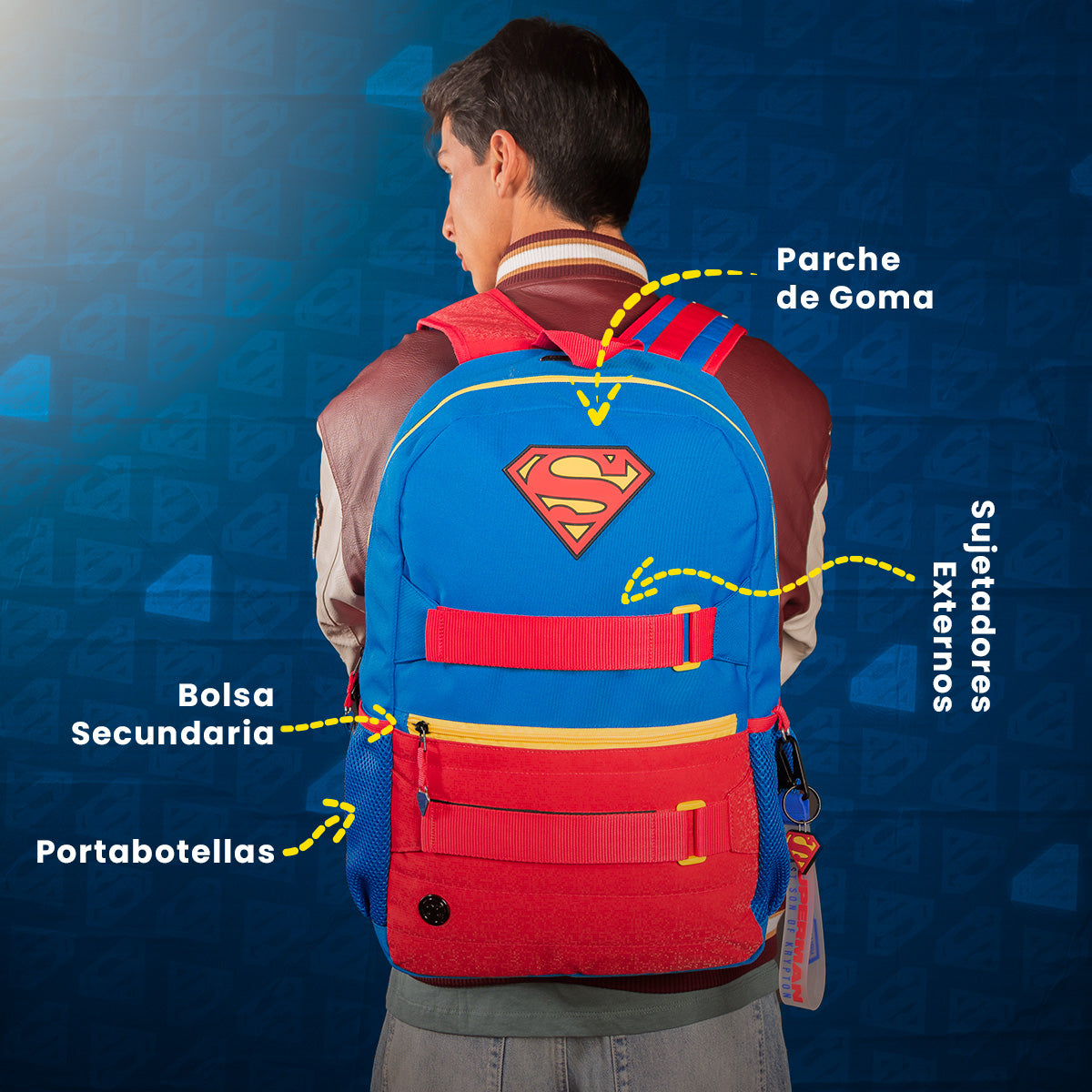 Mochila Superman DC Classic 001