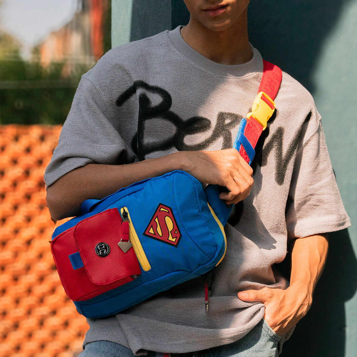 Cross Body Superman DC Classic 002