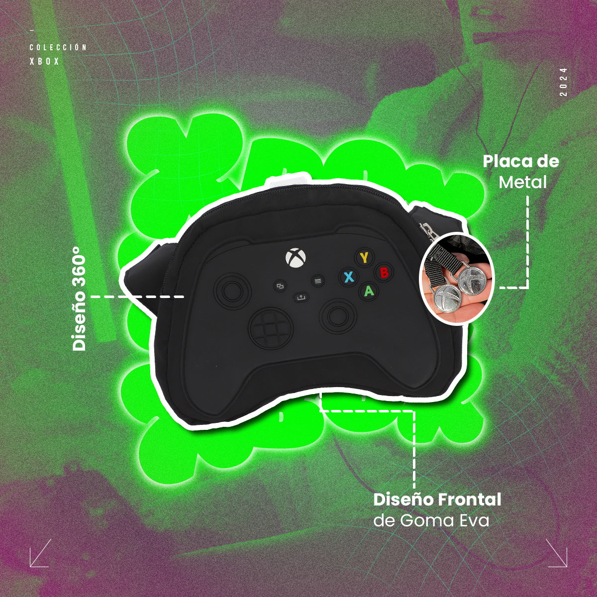 Banano XBOX Control Negro