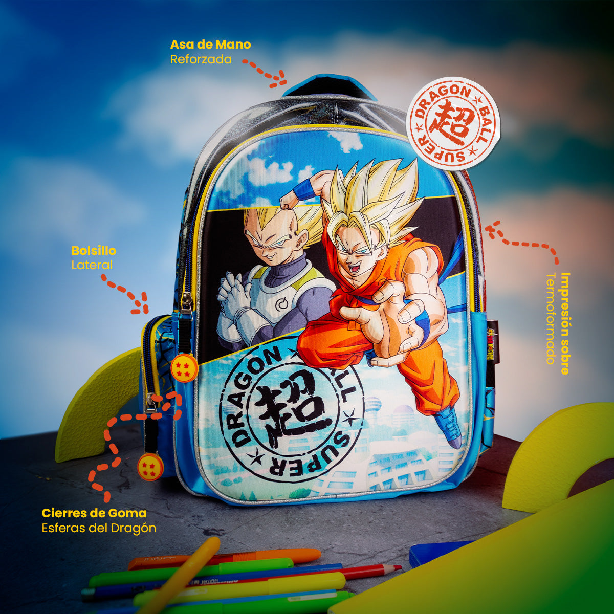 Mochila escolar Dragon Ball 099