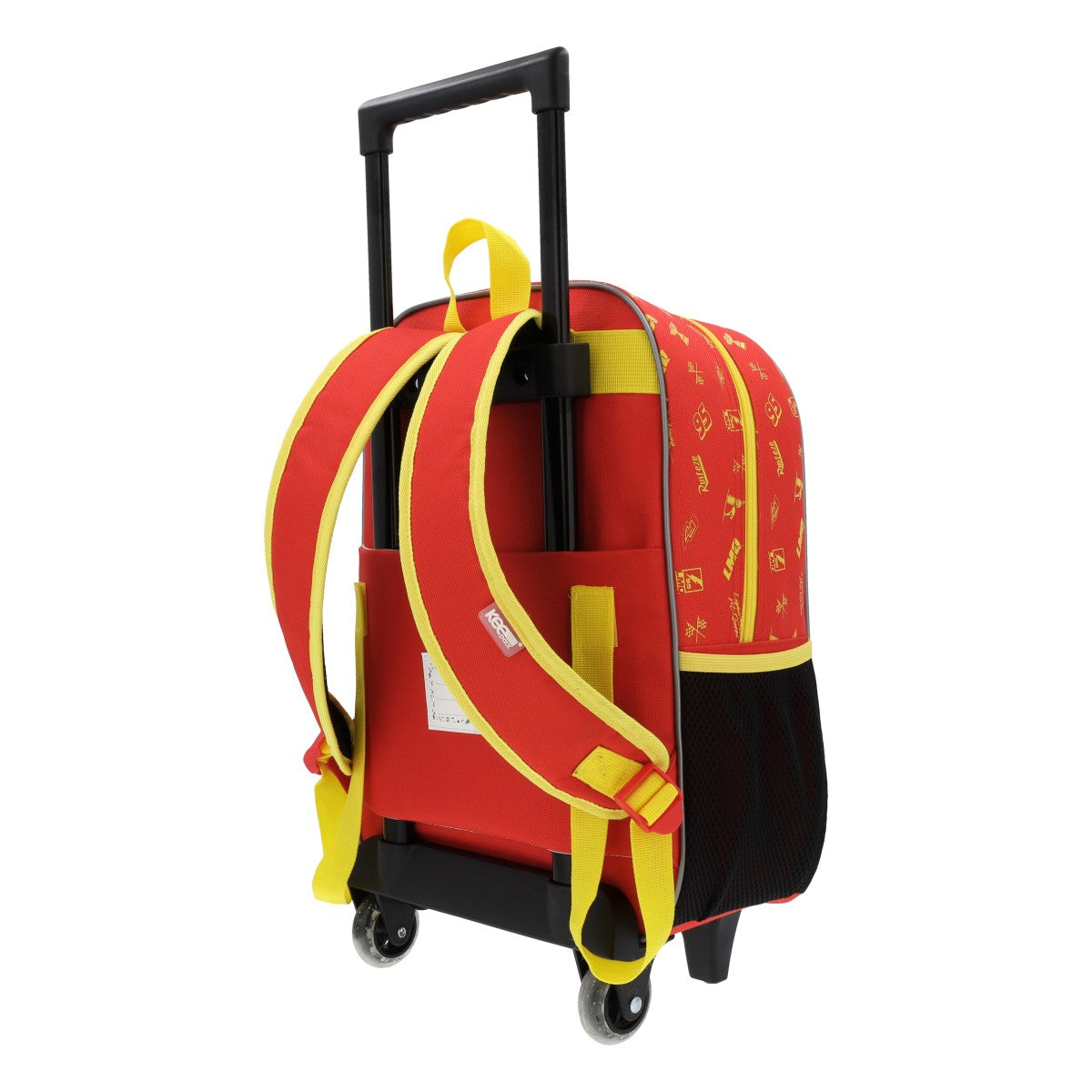 Mochila Con Carrito Escolar Rayo McQueen Edición 24