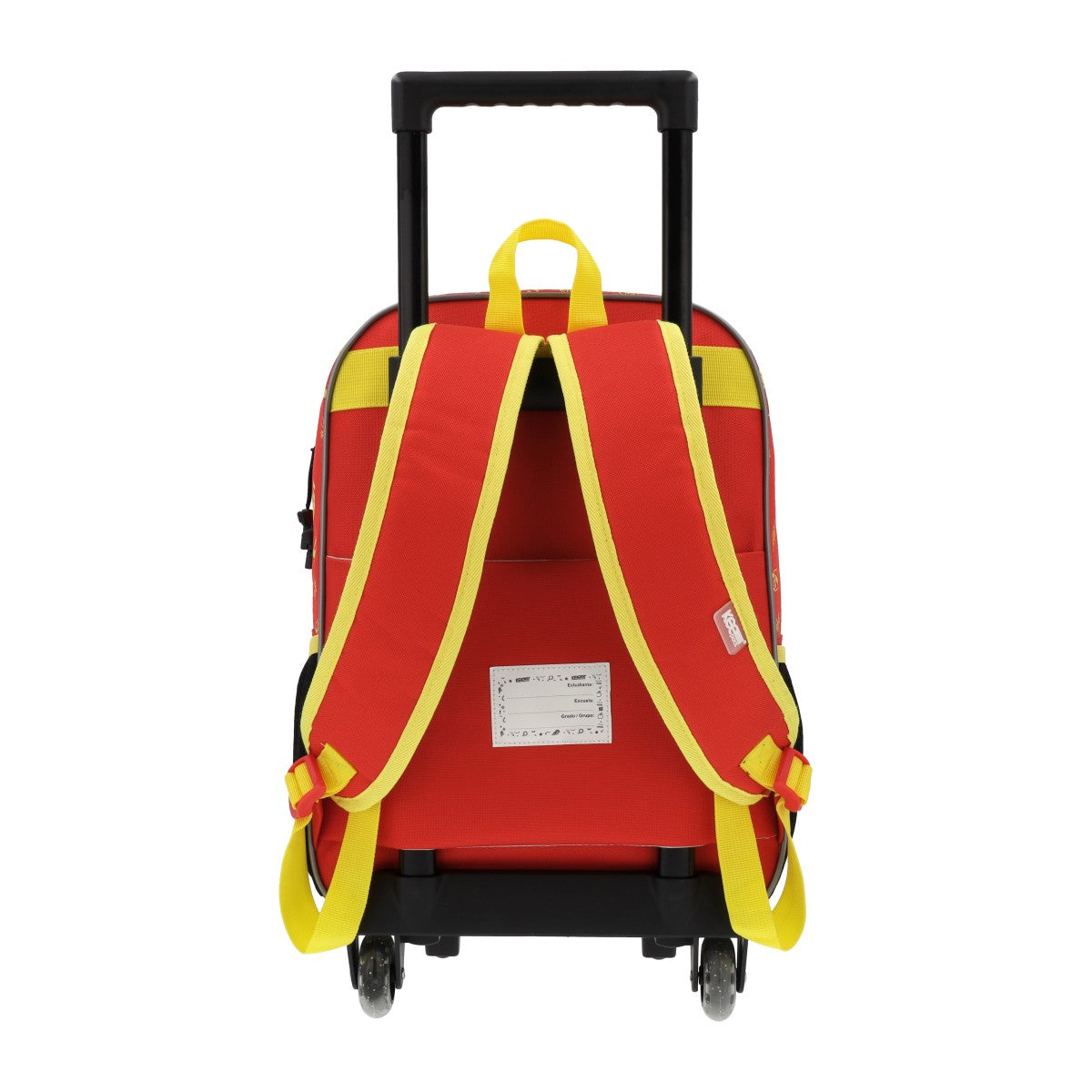 Mochila Con Carrito Escolar Rayo McQueen Edición 24