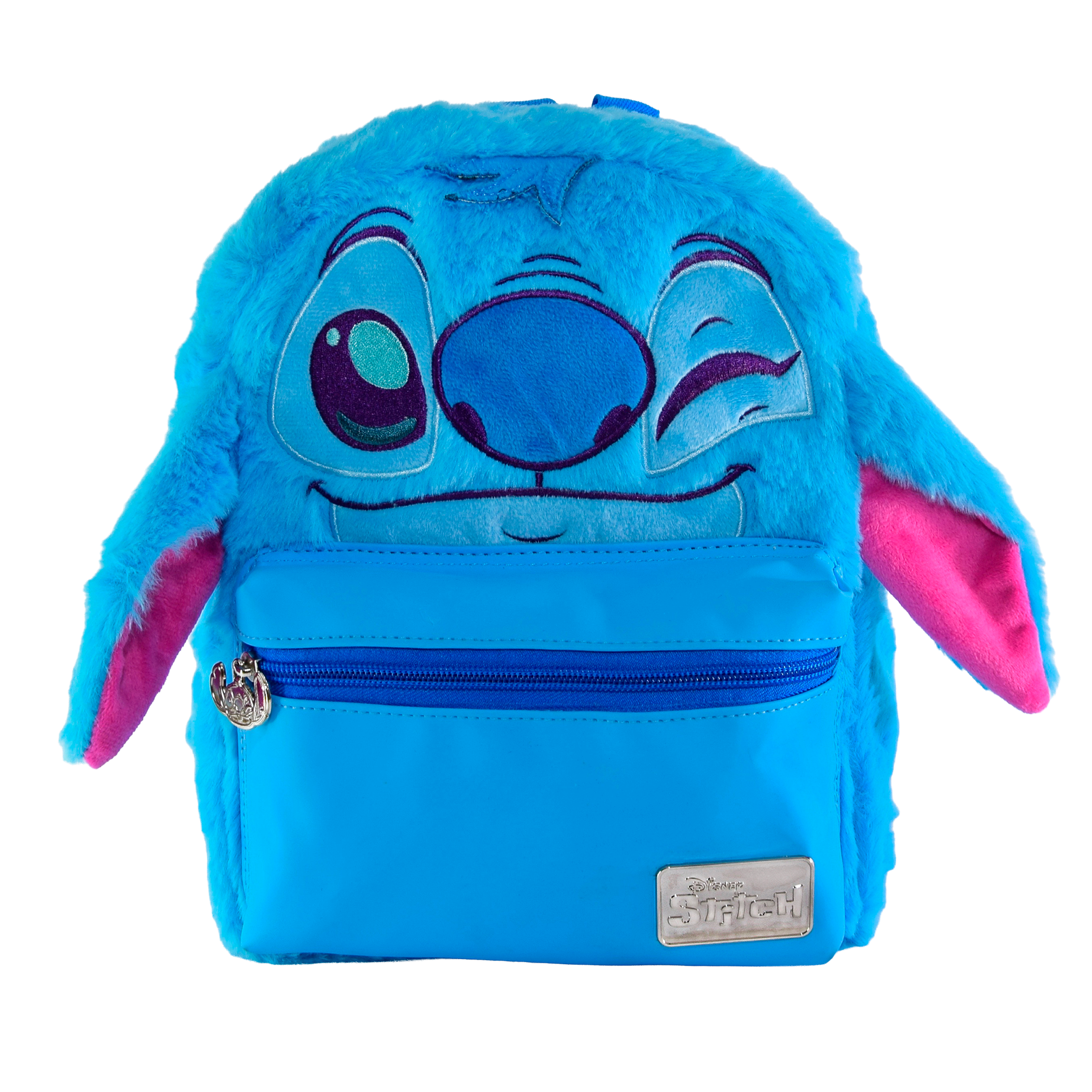 Mini Mochila Stitch Peluda