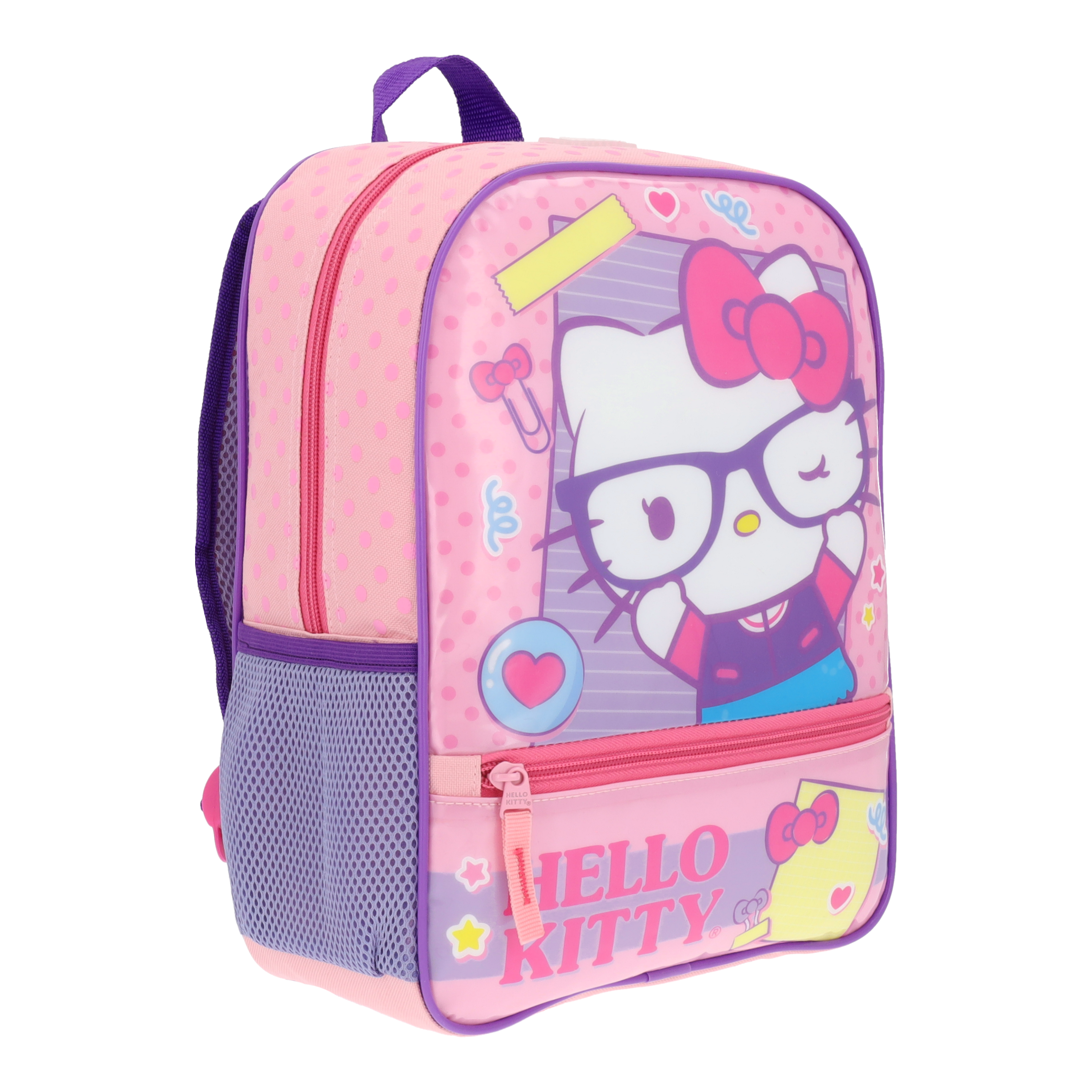 Mochila Escolar Hello Kitty Gafas Edición 15
