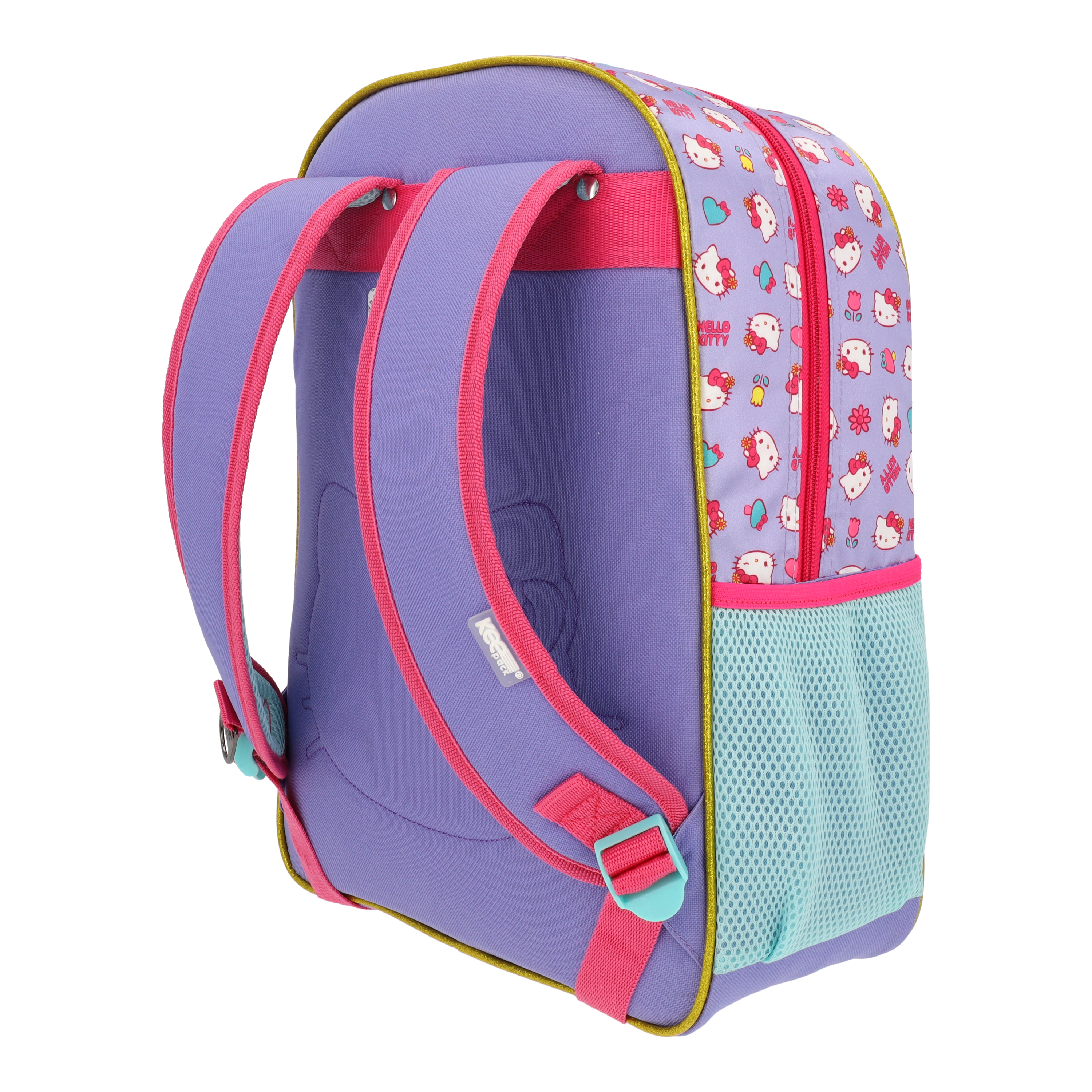 Mochila Escolar Hello Kitty Flores Edición 23