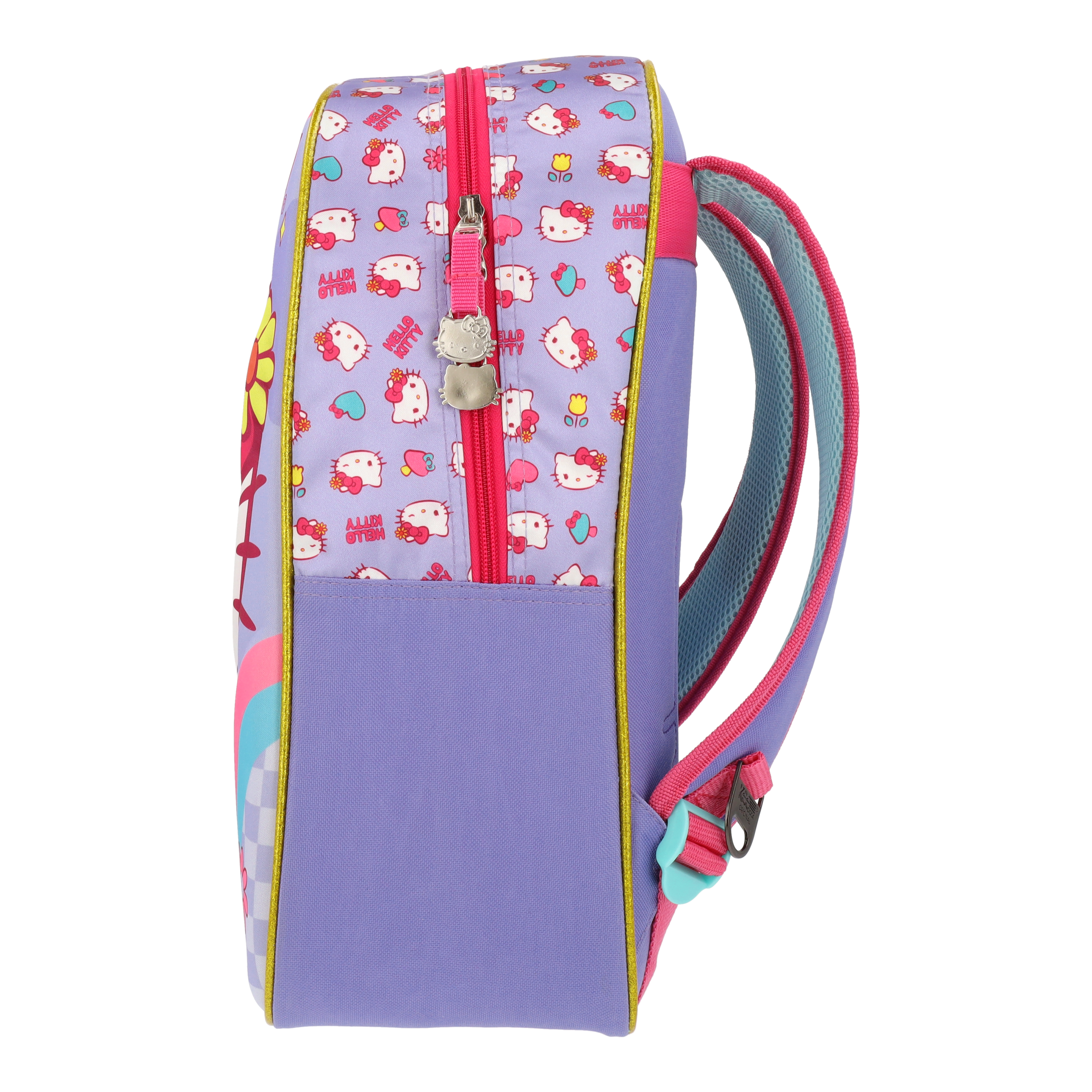 Mochila Escolar Hello Kitty Flores Edición 23