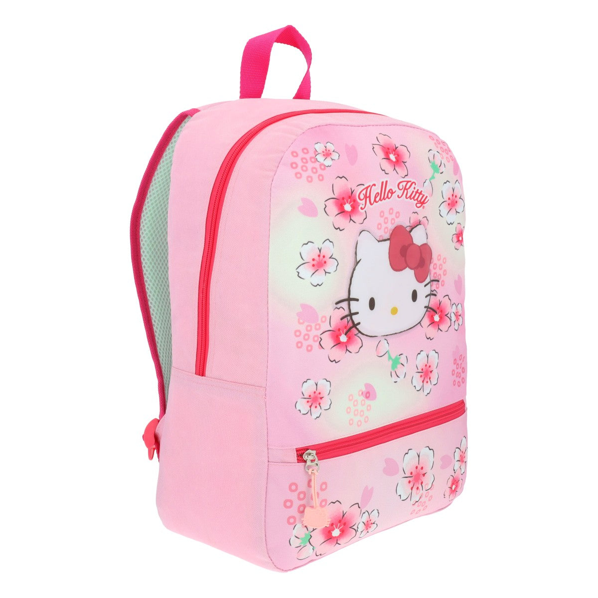 Mochila Escolar Hello Kitty Diseño Floral Edición 27