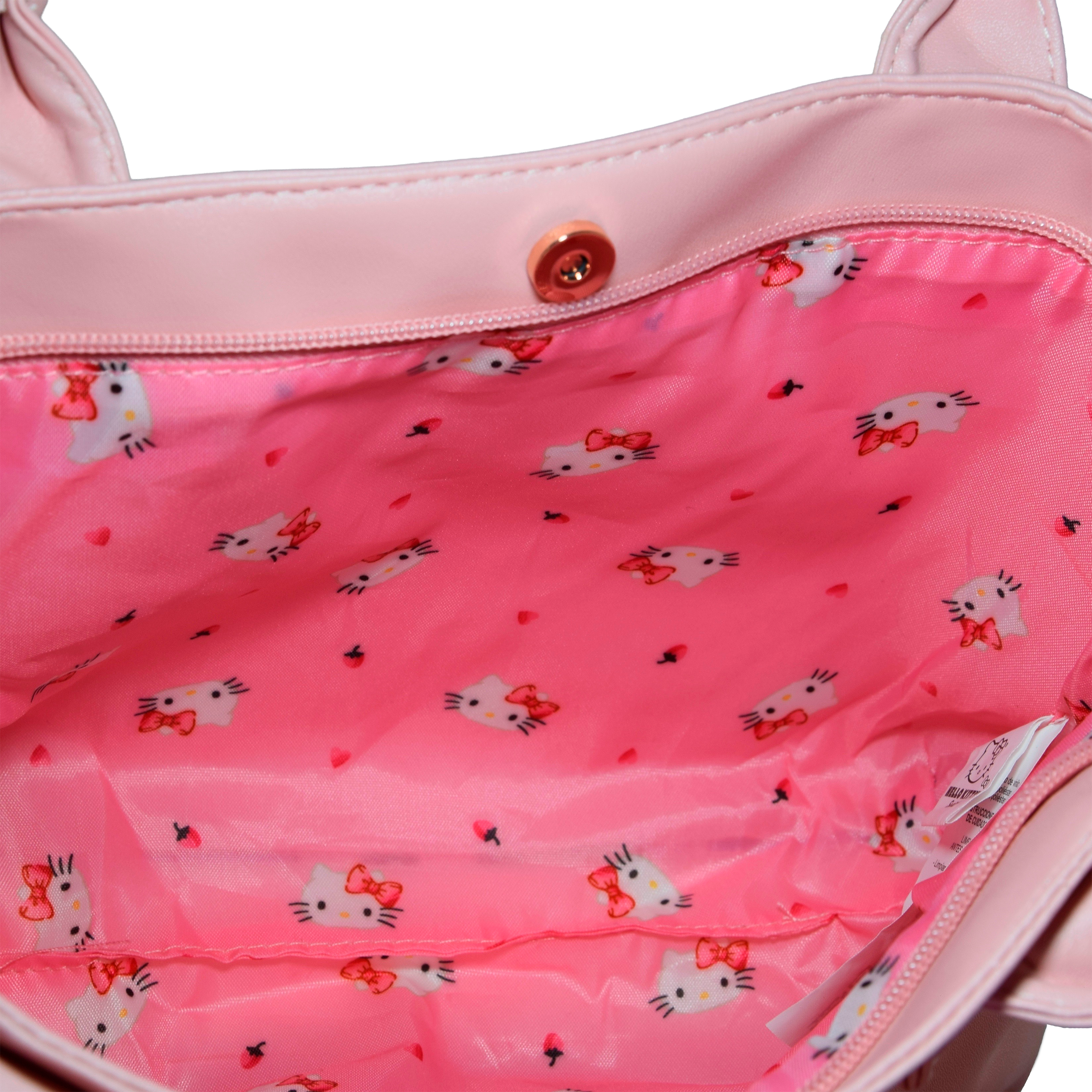Bolsito Hello Kitty Rosada