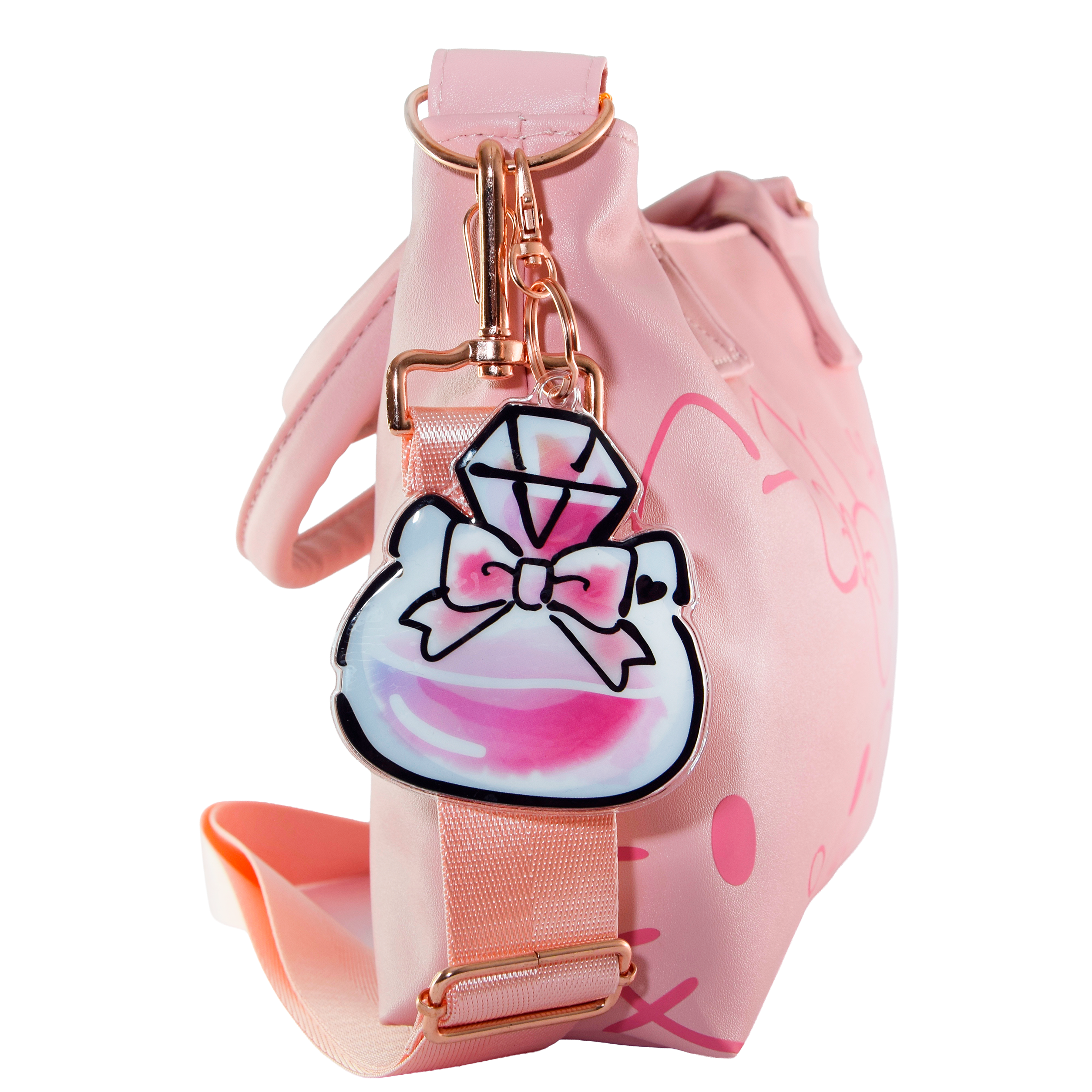 Bolsito Hello Kitty Rosada